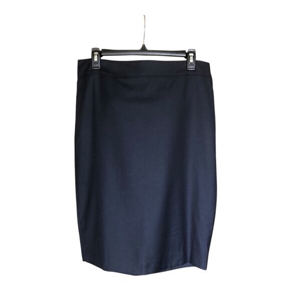 DKNY NWT High Tide Effortless Style Fully Lined Black Pencil Skirt Size 12 - Picture 1 of 14